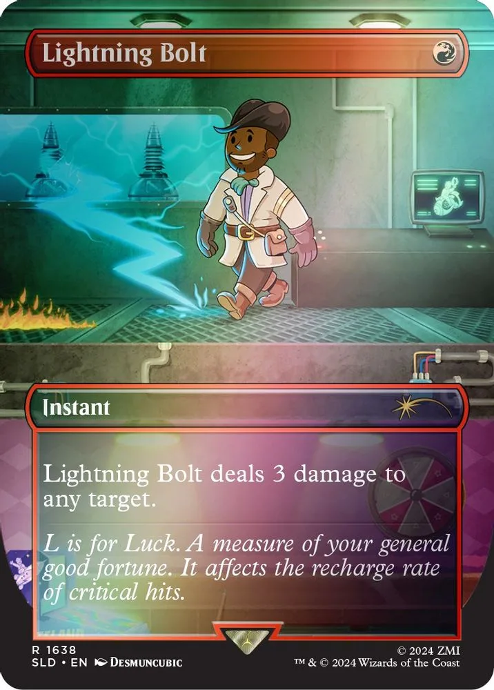 Lightning Bolt (Rainbow Foil)