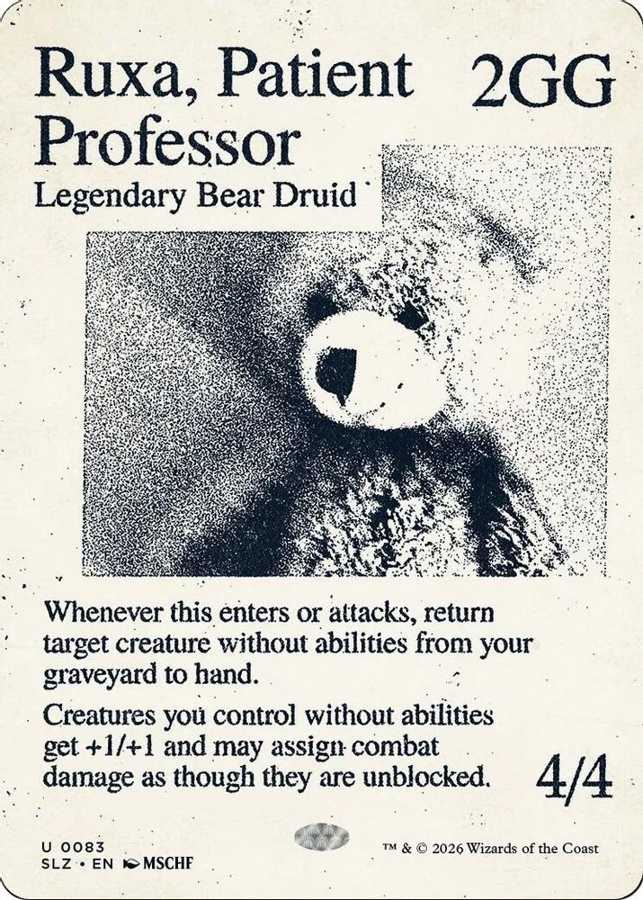 Ruxa, Patient Professor