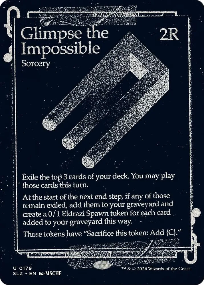 Glimpse the Impossible