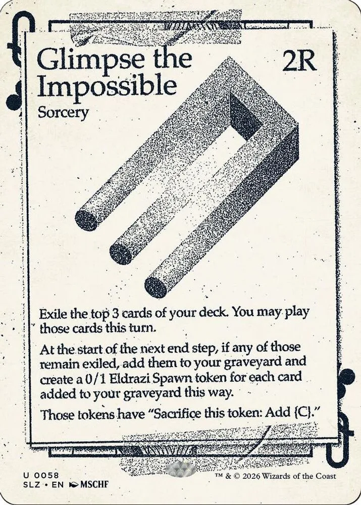 Glimpse the Impossible