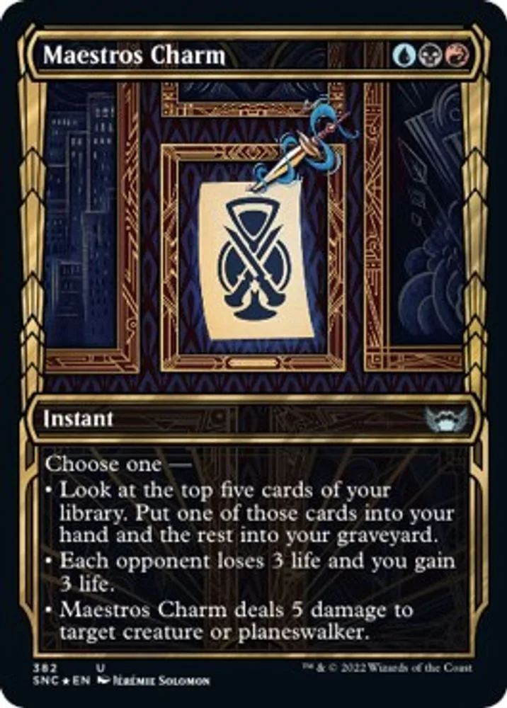 Maestros Charm (Gilded Foil)