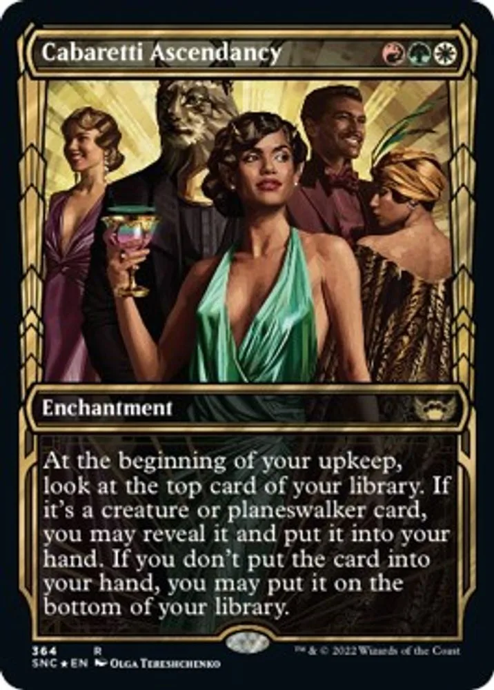Cabaretti Ascendancy (Gilded Foil)