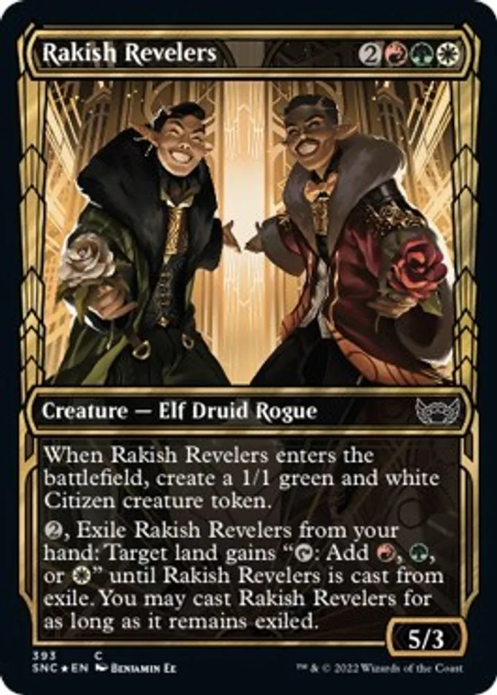 Rakish Revelers (Gilded Foil)