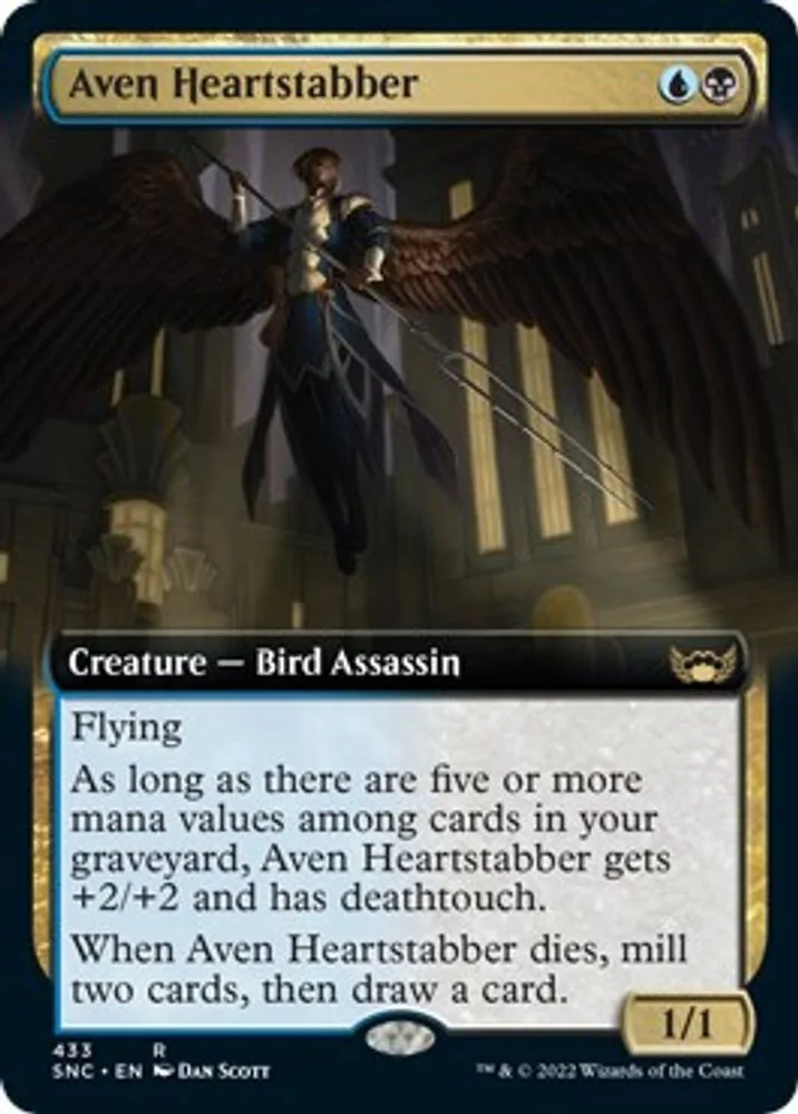 Aven Heartstabber (Extended Art)