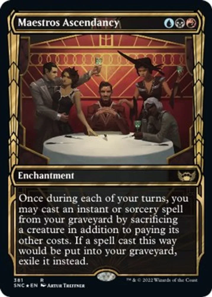 Maestros Ascendancy (Gilded Foil)