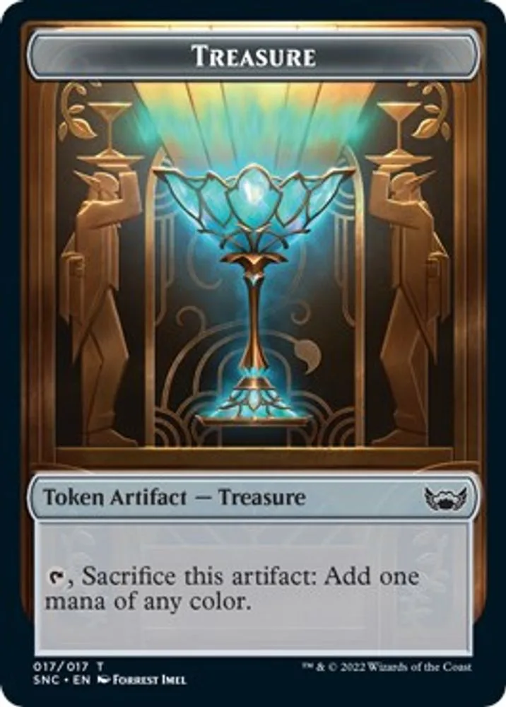 Treasure (017) // Rogue Double-Sided Token