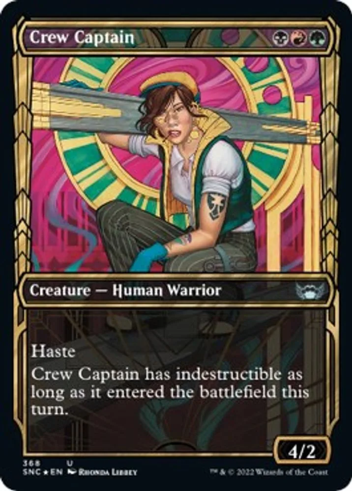 Crew Captain (Gilded Foil)