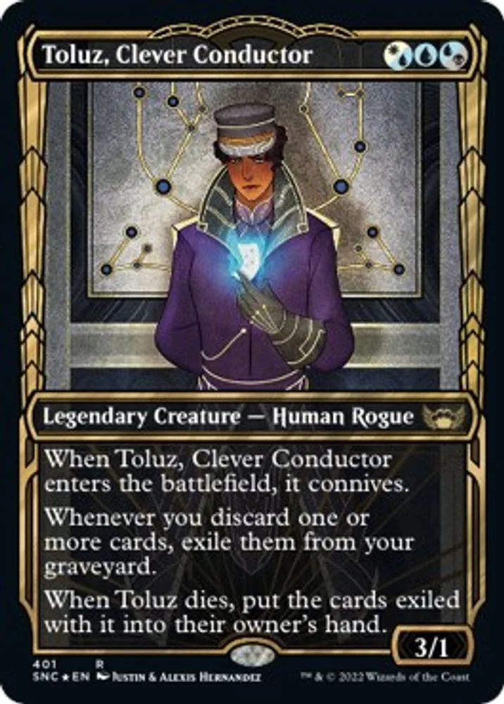 Toluz, Clever Conductor (Gilded Foil)