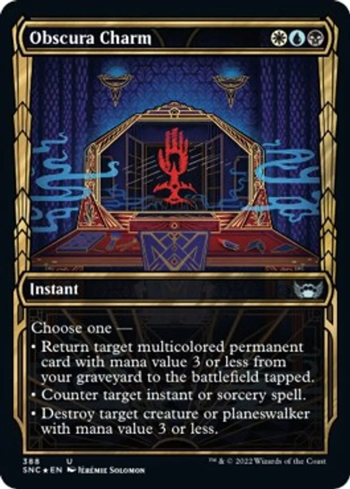 Obscura Charm (Gilded Foil)