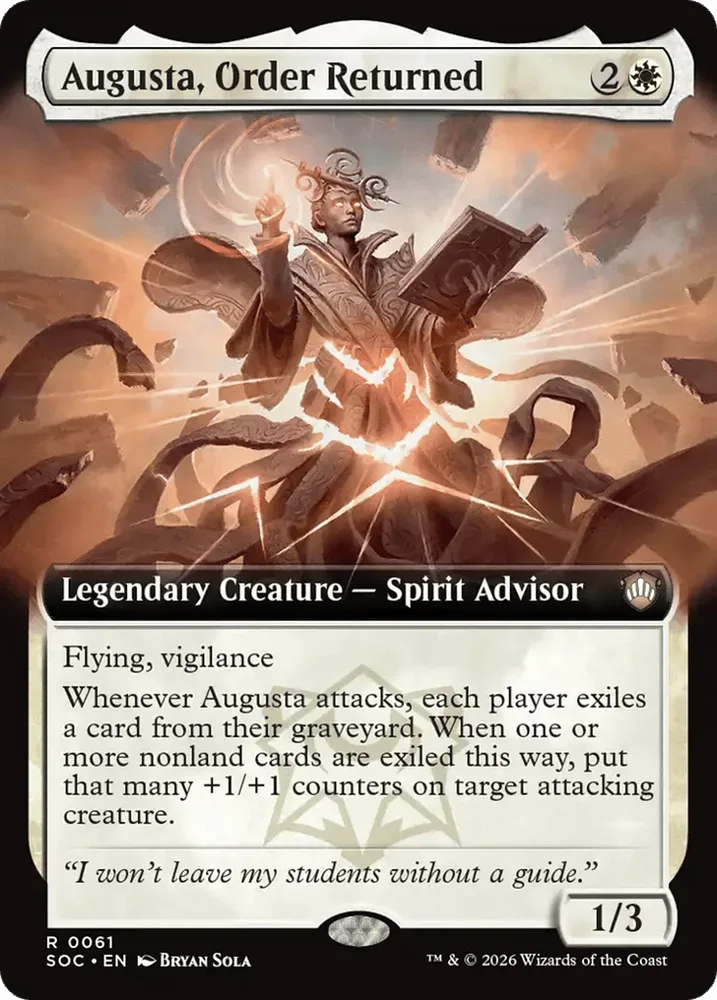 Augusta, Order Returned