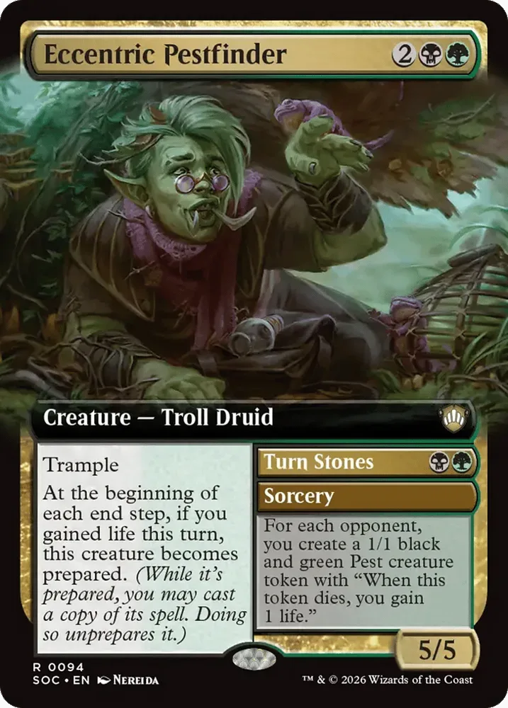 Eccentric Pestfinder // Turn Stones