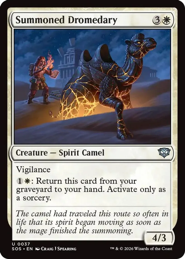 Summoned Dromedary