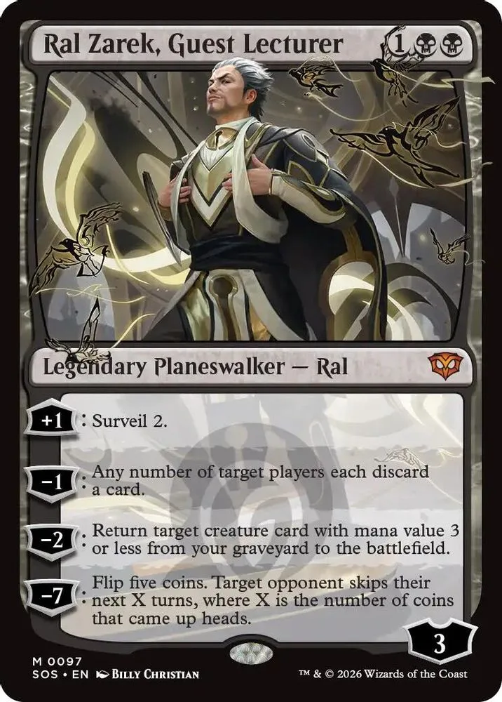 Ral Zarek, Guest Lecturer