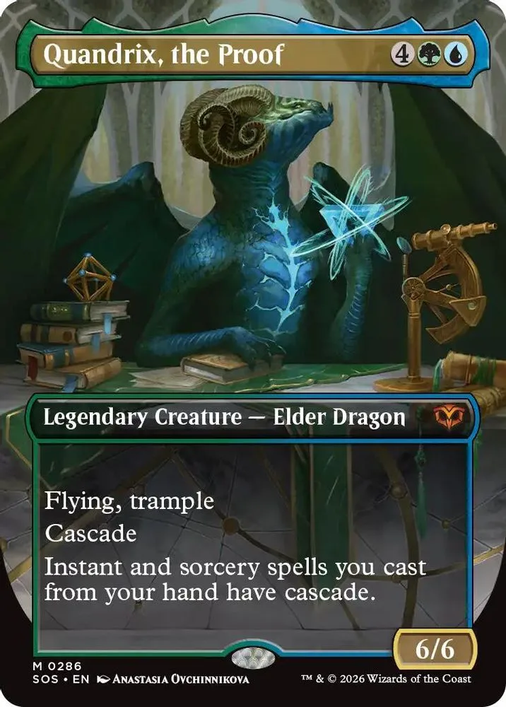 Quandrix, the Proof (Borderless)
