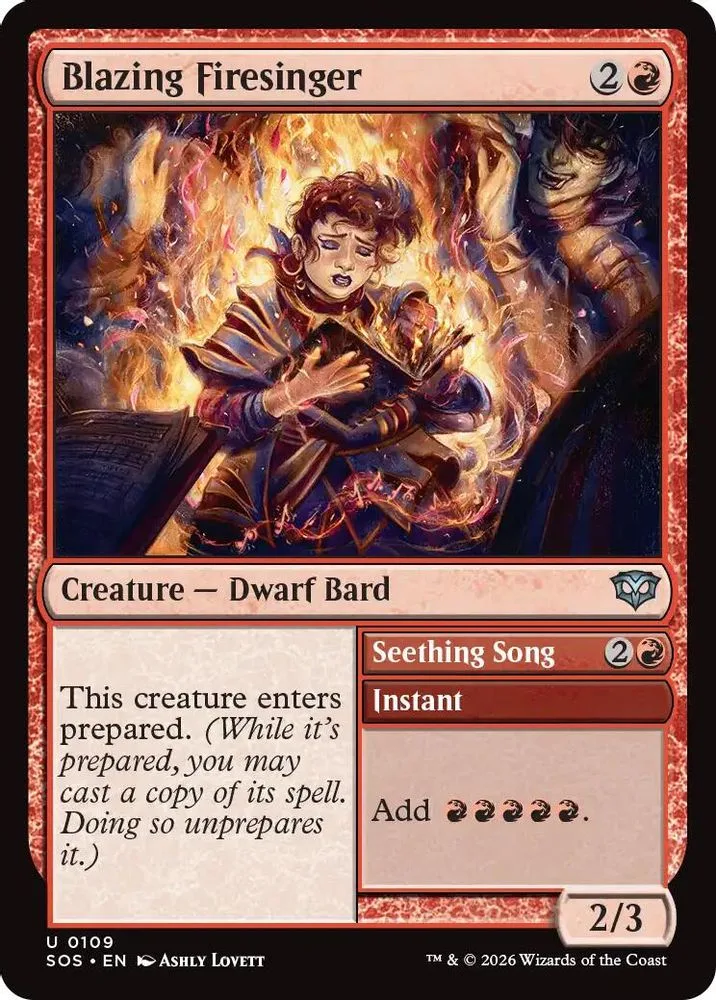Blazing Firesinger