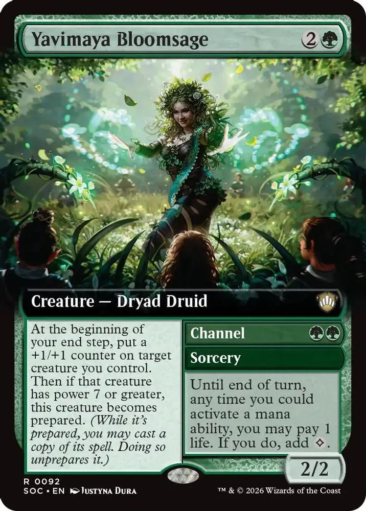 Yavimaya Bloomsage (Extended Art)