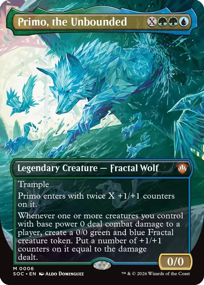 Primo, the Unbounded (Borderless)
