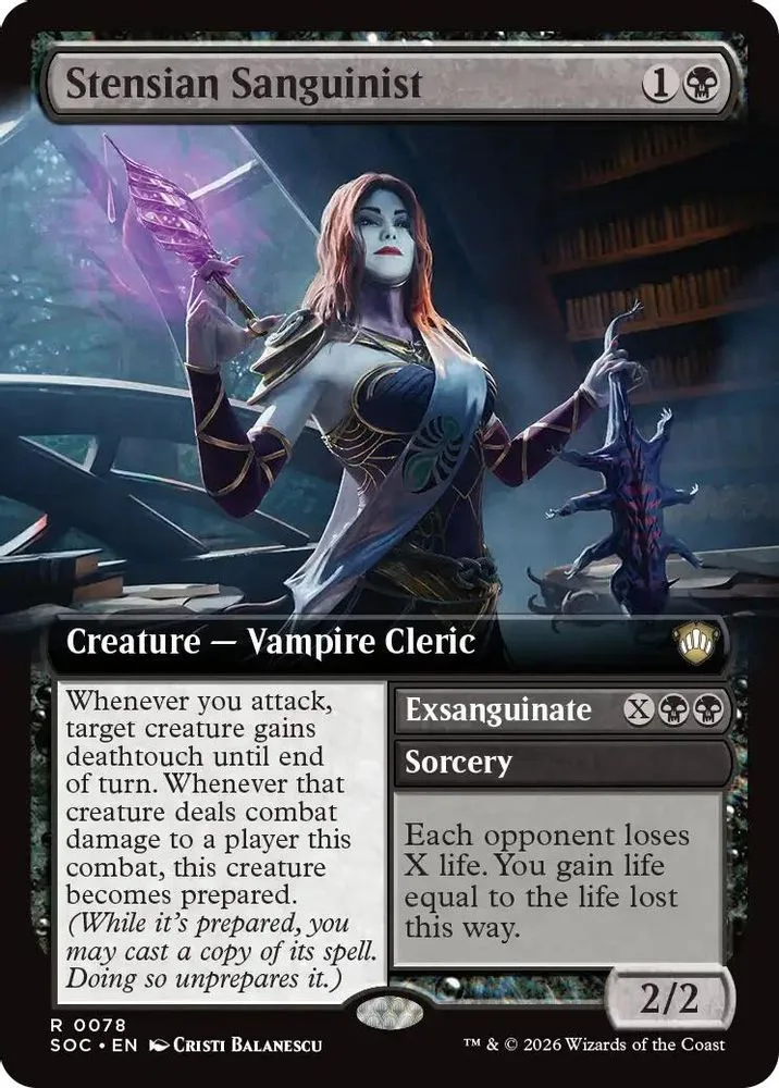 Stensian Sanguinist (Extended Art)
