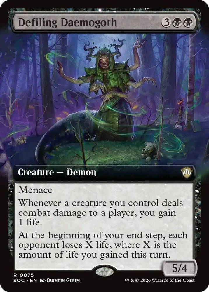 Defiling Daemogoth (Extended Art)