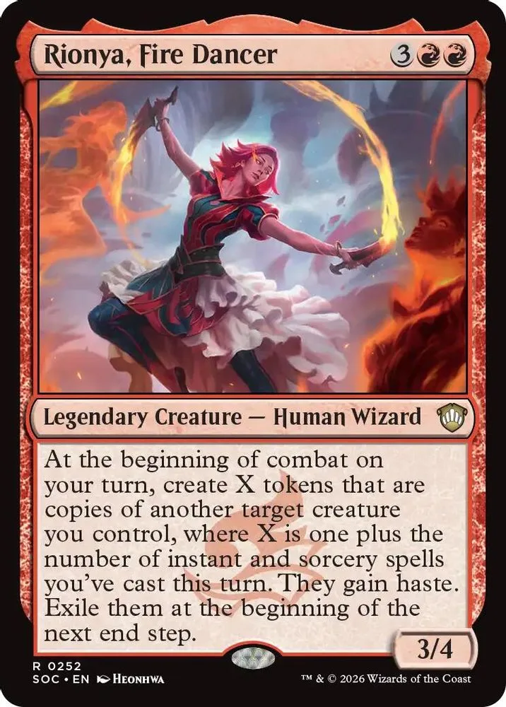 Rionya, Fire Dancer