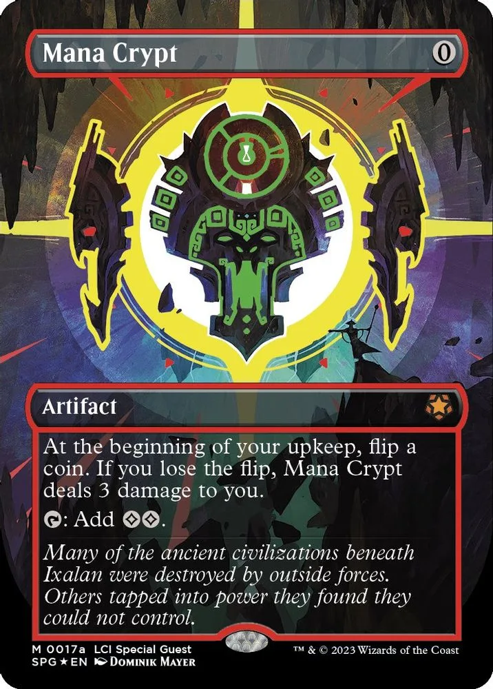 Mana Crypt (Borderless)