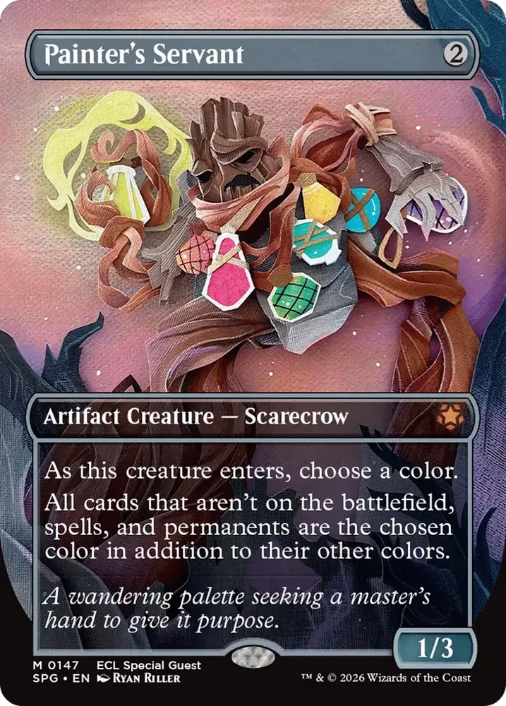 Painter's Servant