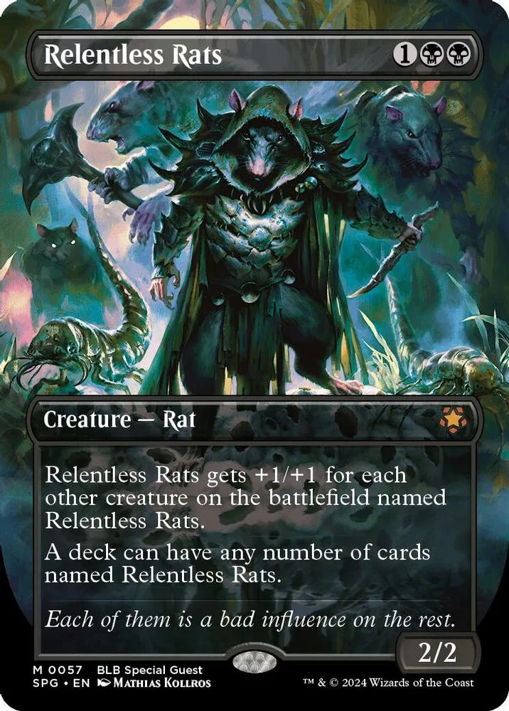Relentless Rats (Borderless)