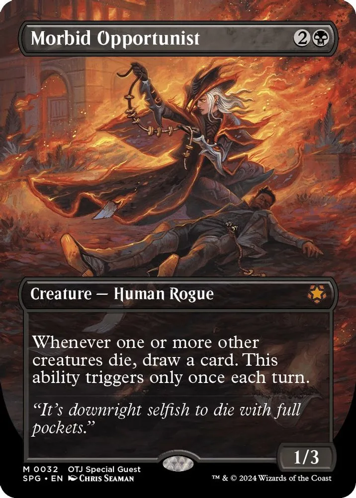 Morbid Opportunist (Borderless)