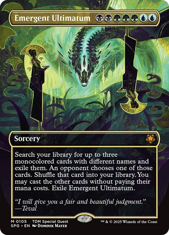 Emergent Ultimatum