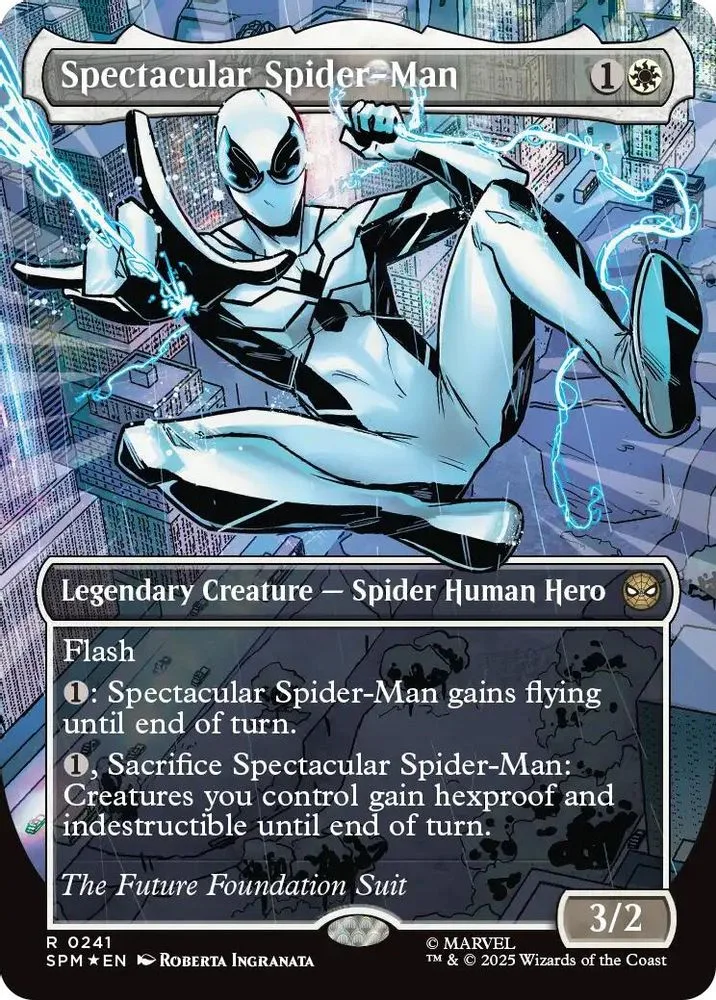 Spectacular Spider-Man (0241) (Borderless) (Textured Foil)