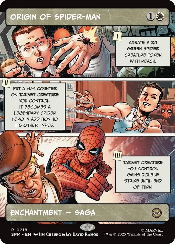 Origin of Spider-Man