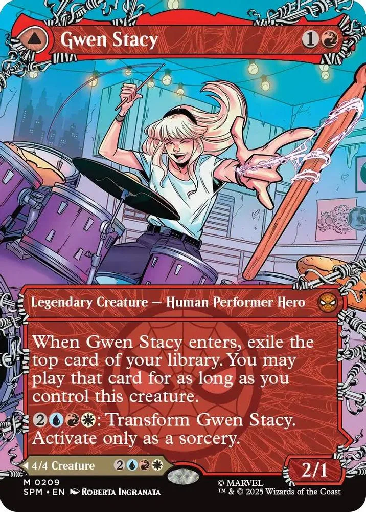 Gwen Stacy (Borderless)