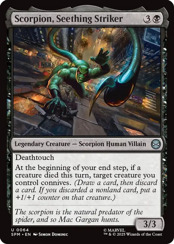 Scorpion, Seething Striker