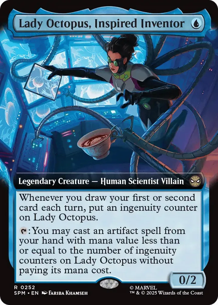 Lady Octopus, Inspired Inventor