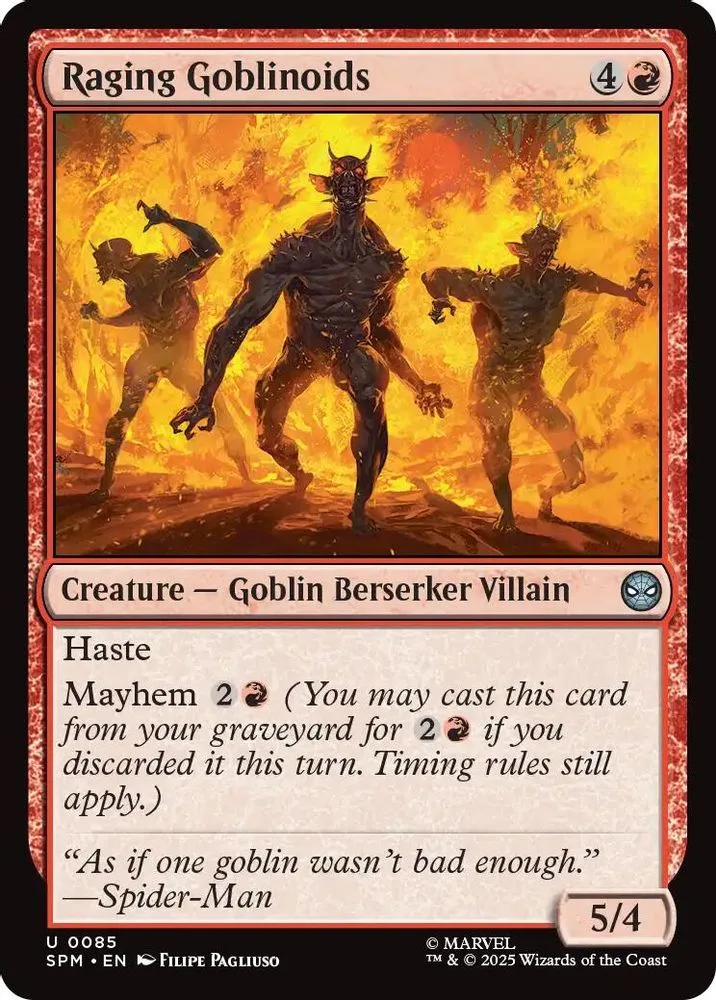 Raging Goblinoids