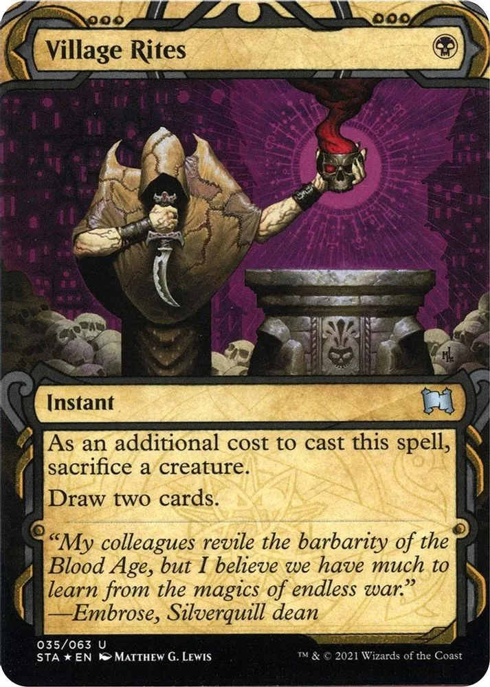 Village Rites (Foil Etched)