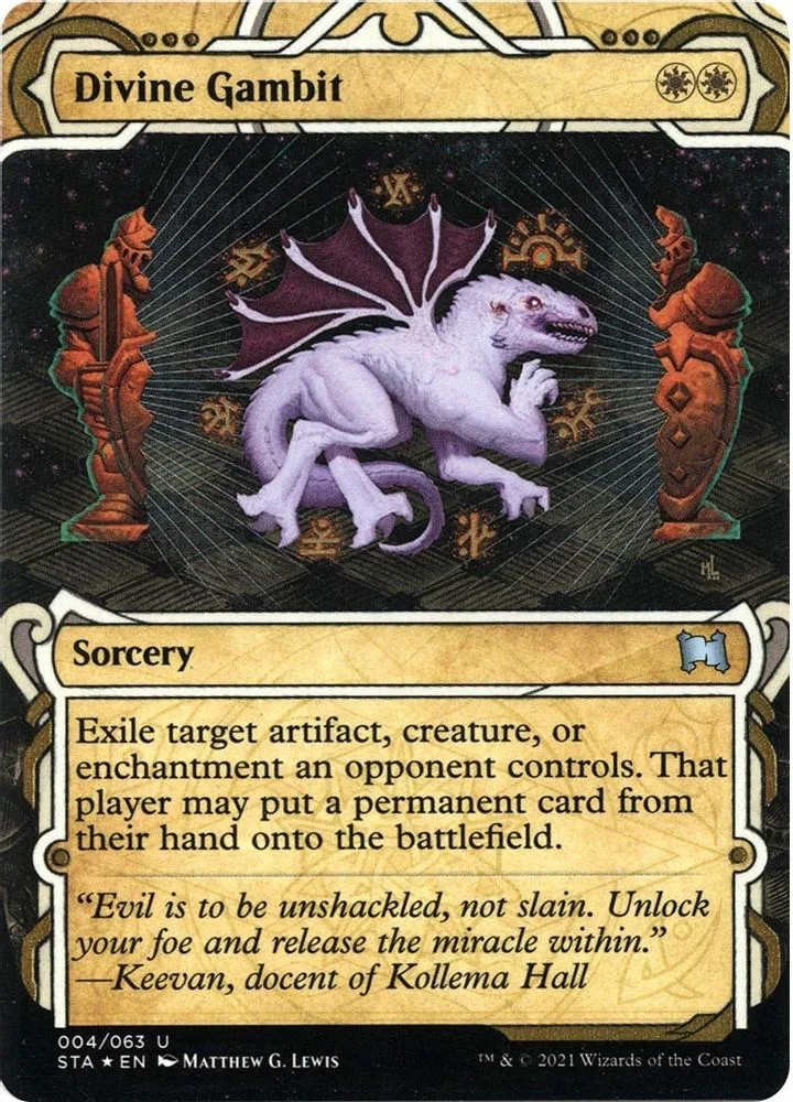 Divine Gambit (Foil Etched)