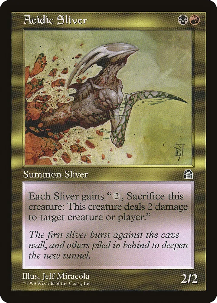 Acidic Sliver