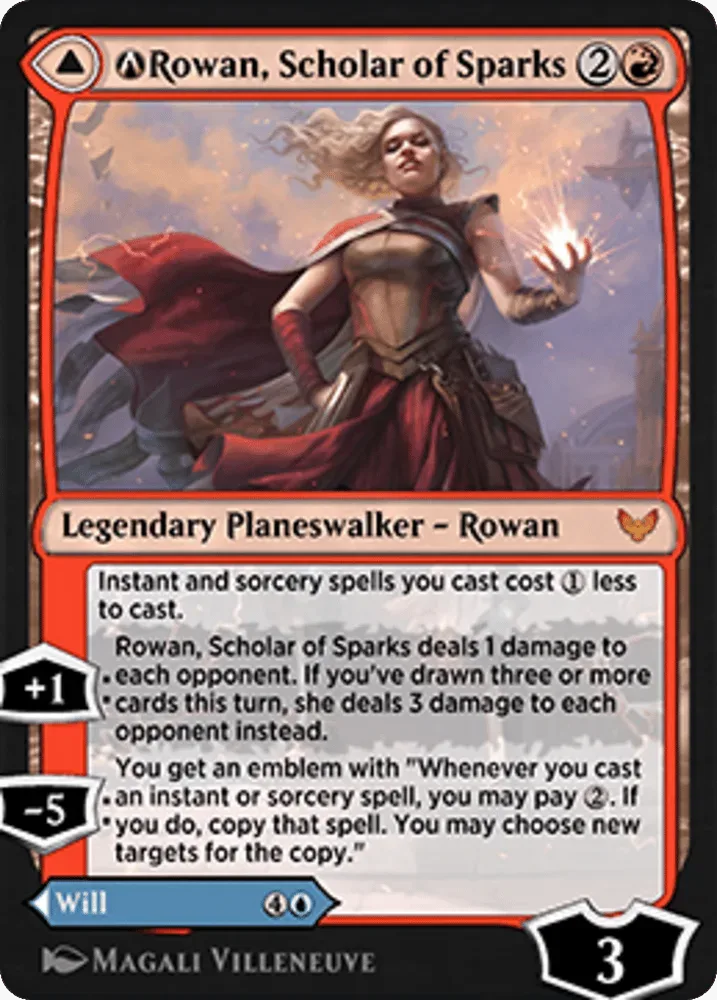 A-Rowan, Scholar of Sparks // A-Will, Scholar of Frost