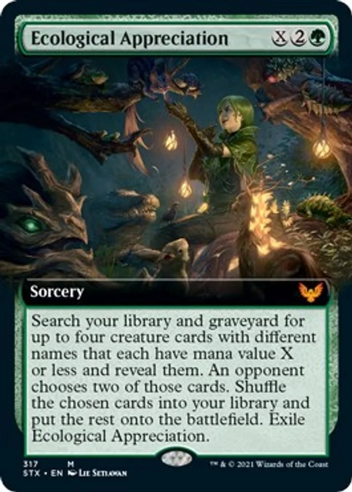 Ecological Appreciation (Extended Art)