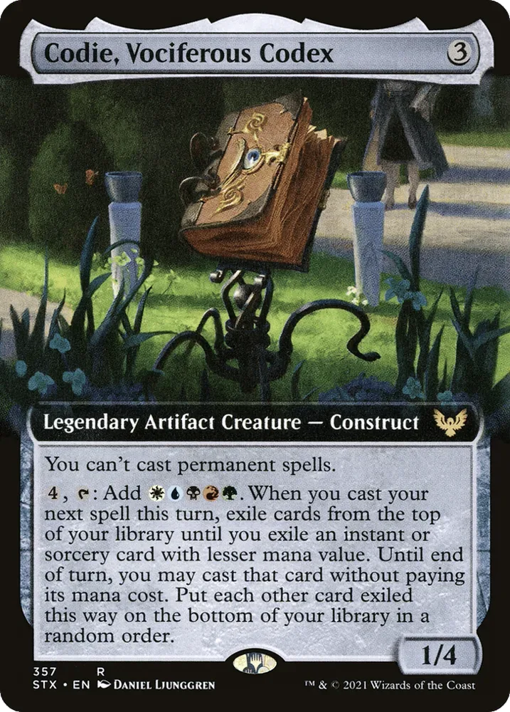 Codie, Vociferous Codex