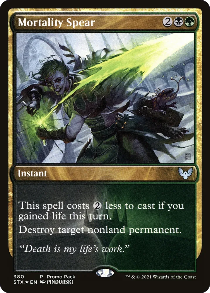 Mortality Spear