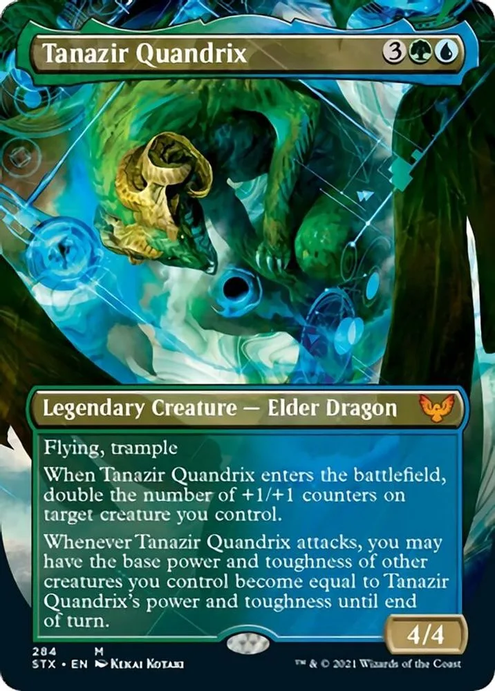 Tanazir Quandrix (Borderless)