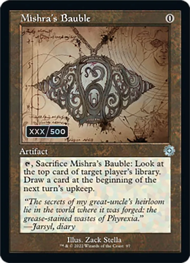 Mishra's Bauble (Schematic · Serial Numbered)