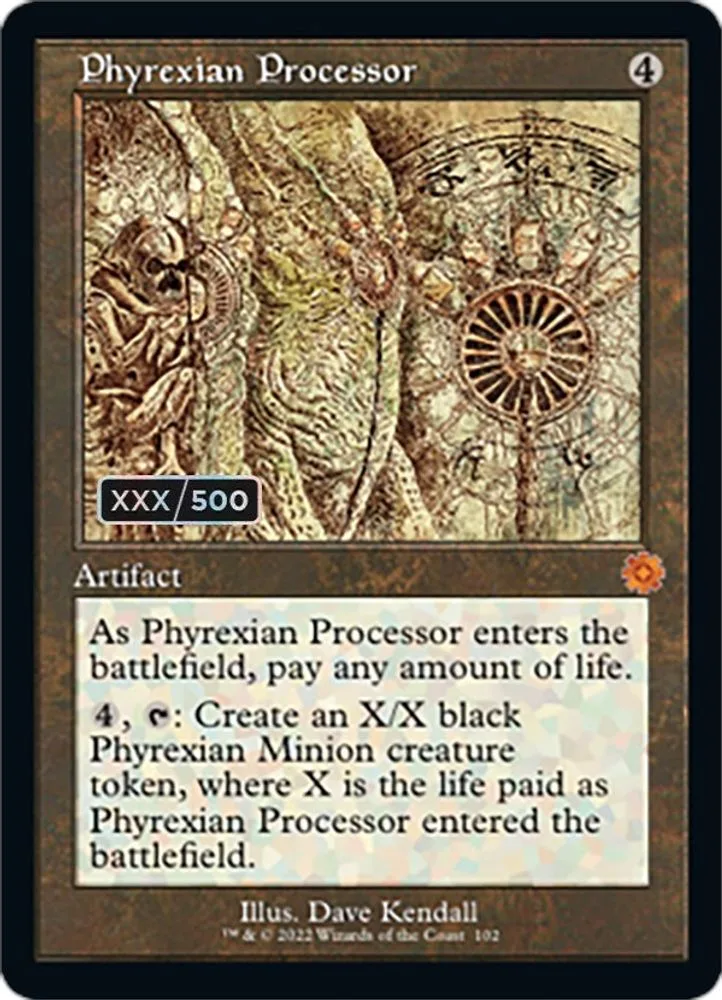 Phyrexian Processor (Schematic · Serial Numbered)