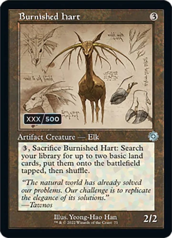 Burnished Hart (Schematic · Serial Numbered)