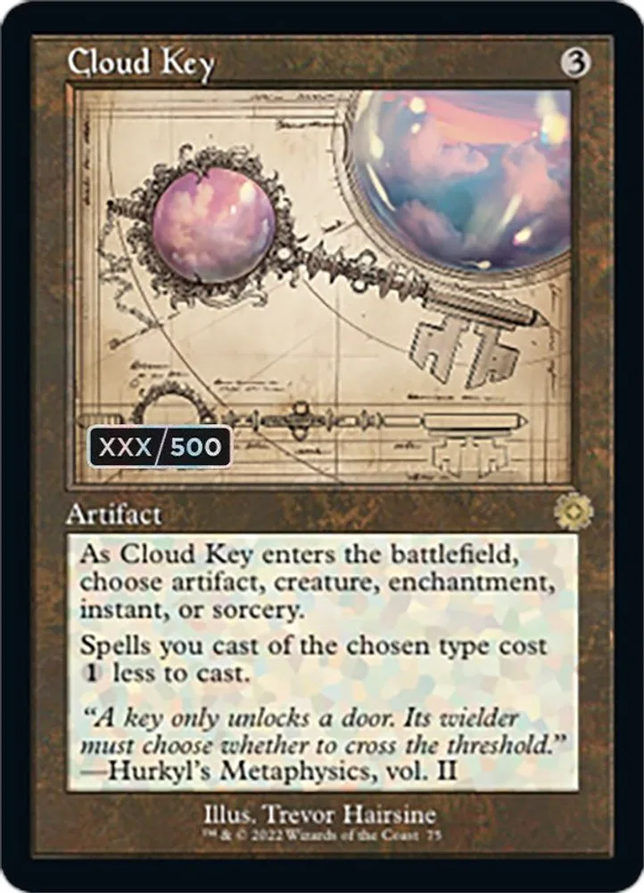 Cloud Key (Schematic · Serial Numbered)
