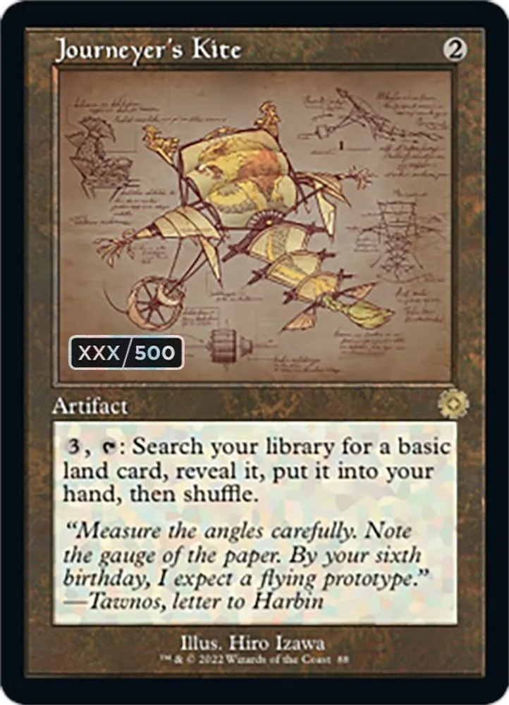 Journeyer's Kite (Schematic · Serial Numbered)