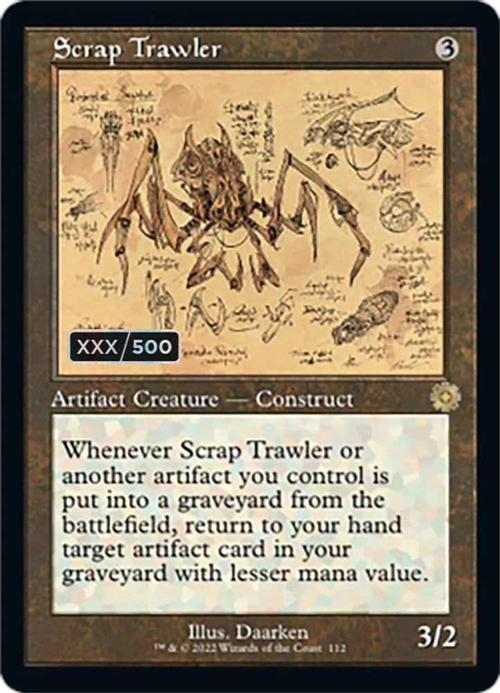 Scrap Trawler (Schematic · Serial Numbered)