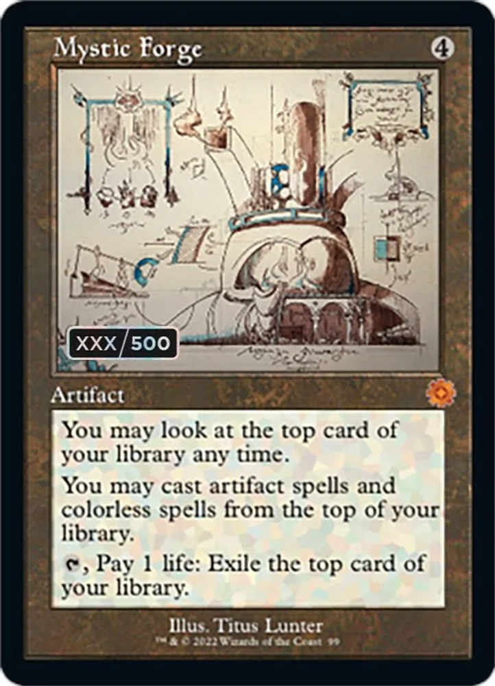 Mystic Forge (Schematic · Serial Numbered)
